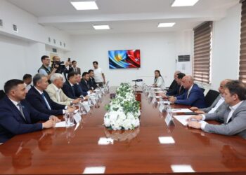 ТҮРКІ ӘЛЕМІ ӨКІЛДЕРІМЕН КЕЗДЕСУ: САУРАНДА СТРАТЕГИЯЛЫҚ ӘРІПТЕСТІК ТАЛҚЫЛАНДЫ