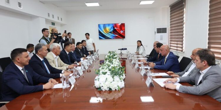 ТҮРКІ ӘЛЕМІ ӨКІЛДЕРІМЕН КЕЗДЕСУ: САУРАНДА СТРАТЕГИЯЛЫҚ ӘРІПТЕСТІК ТАЛҚЫЛАНДЫ