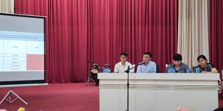 Сауранда қорытынды медициналық кеңес отырысы өтті