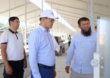 ТҮРКІСТАН: ТӨЛЕБИДЕ ТАУАРЛЫ СҮТ ФЕРМАСЫ ІСКЕ ҚОСЫЛАДЫ