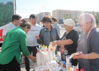 ТҮРКІСТАН: ӘЛЕУМЕТТІК МАҢЫЗЫ БАР АЗЫҚ-ТҮЛІК ЖӘРМЕҢКЕСІ ӨТТІ