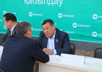 САРЫАҒАШ: АУДАНДА «AMANAT» ПАРТИЯСЫ ТҮРКІСТАН ОБЛЫСТЫҚ ФИЛИАЛЫНЫҢ МОБИЛЬДІ КӨШПЕЛІ ҚОҒАМДЫҚ ҚАБЫЛДАУЫ ӨТТІ