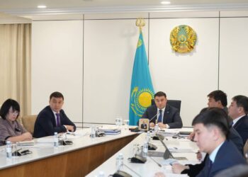 Түркістан облысында 11 айындағы әлеуметтік-экономикалық даму көрсеткіштері талқыланды.