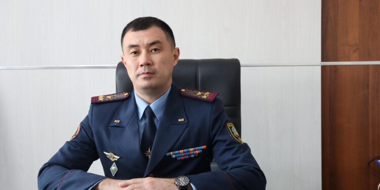 Түркістан облысы ТЖ департаментінің жаңа бастығы тағайындалды
