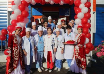 ТҮРКІСТАН: САРЫАҒАШ АУДАНЫНДА ҚОС ӘЛЕУМЕТТІК  НЫСАН ПАЙДАЛАНУҒА БЕРІЛДІ