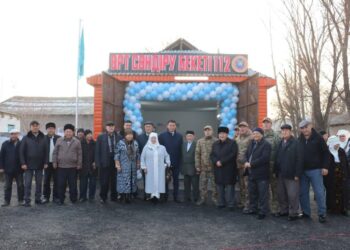 Түркістан облысында тағы бір ерікті өрт сөндіру бекеті ашылды.