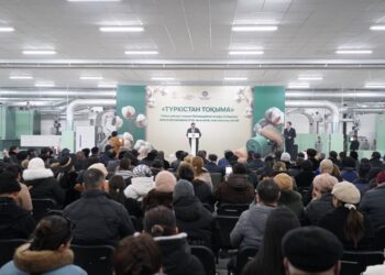 ТҮРКІСТАНДА ТОЛЫҚ ЦИКЛДІ ТОҚЫМА БҰЙЫМДАРЫН ӨНДІРУ БОЙЫНША МАҚТА АГРОӨНЕРКӘСІПТІК КЕШЕНІ ІСКЕ ҚОСЫЛДЫ