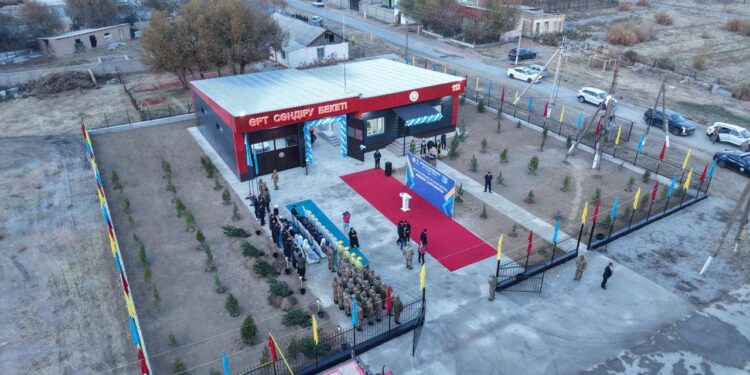 Түркістан: өрт сөндіру пункті ашылды