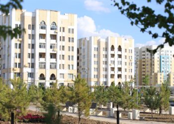 ТҮРКІСТАН: КӨПҚАБАТТЫ ТҰРҒЫН ҮЙЛЕРДІҢ ҚАСБЕТІ ЖАҢАРТЫЛУДА