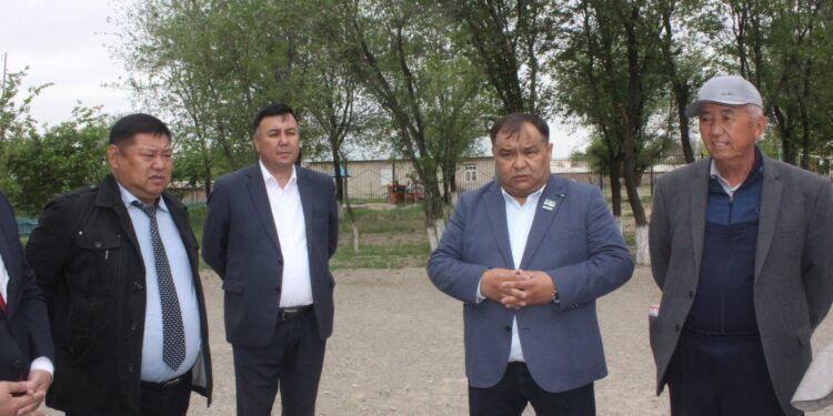 ОРДАБАСЫ: ЕЛШІБЕК БАТЫР ЕЛДІ МЕКЕНІНДЕ ТҰРҒЫНДАРМЕН КЕЗДЕСУ ӨТТІ