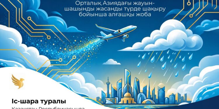ТҮРКІСТАНДА ЖАСАНДЫ ЖАҢБЫР ЖАУАДЫ