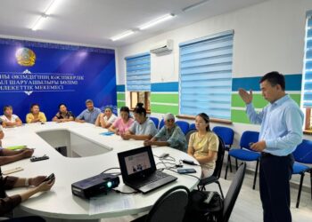 ТҮРКІСТАН ОБЛЫСЫНЫҢ КӘСІПКЕРЛЕРІ БІЛІКТІЛІГІН АРТТЫРУДА
