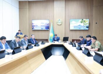 САУРАН:  Атқарылып жатқан жұмыстар жан-жақты қаралды